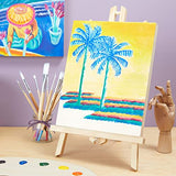 6 Pack of Unfinished Wood Canvas Boards for Painting, 8x10 Inch Deep Cradle Wooden Panels for Crafts (Blank, 0.85 Inches Thick) Juvale