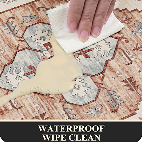 Pauwer Anti Fatigue Floor Mats - Cushioned Memory Foam 2 Piece Kitchen Rug Set, Non Slip Laundry & Sink Area Runner, Waterproof Comfort Standing Mat - WoodArtSupply