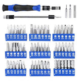 ORIA Precision Screwdriver Kit, 60 in 1 with 56 Bits Screwdriver Set, Magnetic Driver Kit with Flexible Shaft, Extension Rod for Mobile Phone, ORIA