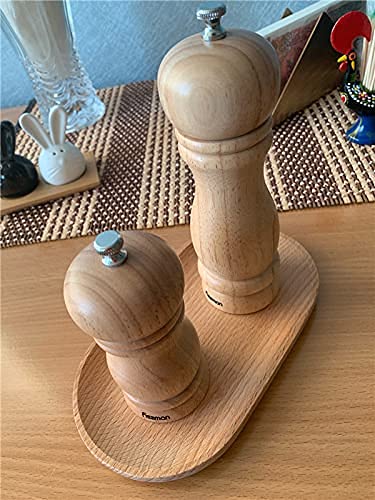 Mini Serving Tray for Jewellery Key Coin Set of 2, Oval Wood Natural Dessert Cup Tray, Small Wooden Cheese Plate, Tableware Decorative Tray BWRMHME