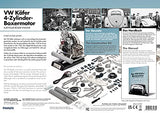 Franzis VW Beetle Flat-Four Engine Model Kit Franzis