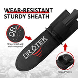 DR.ÖTEK Metal Detector Shovel for Digging, Heavy Duty Double Serrated Digging Tool with Carry Sheath, Digger Trowel for Gardening, Camping, DR.ÖTEK
