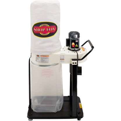 SHOP FOX Portable W1727 1 HP Dust Collector - WoodArtSupply