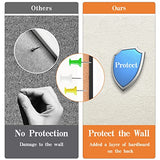 Miratino Cork Board Bulletin Board, 16 x 11 Inches Wooden Frame Pin Board, Cute Cork Boards for Walls Hanging for Office, Home Decor, School (Pins, Miratino