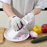 Dowellife Level 8 Reinforced Cut Resistant Gloves Food Grade, Mandoline Protective Gloves, Knife Safety Gloves for Meat Cutting, Oyster Shucking, Dowellife