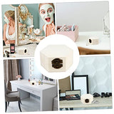 ARTIBETTER 2Pcs jewelry box necklace packing box child earring storage organizer jewelry dining table soap flower decorate wedding treasure chest for ARTIBETTER