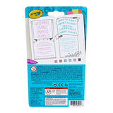 Crayola Medium Point Washable Gel Pens Set, School and Adult Coloring Supplies, 6 count Crayola