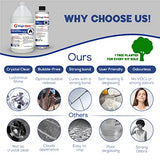 Deep Pour Epoxy Resin for River Table | 3/4 Gallon (2.85 L) | 2'' Deep Pour & Casting Epoxy Resin Kit | Low VOC & Low Odor | for River Tables, Deep Magic Resin