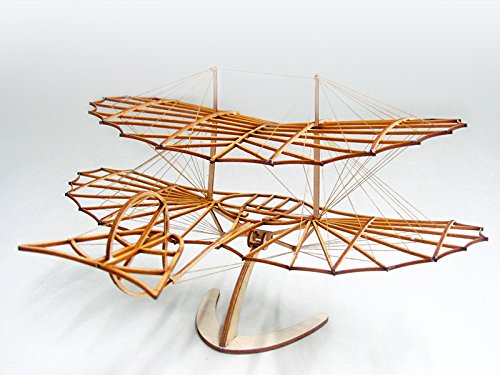 3D Wooden Puzzles Airplane DIY Otto Lilienthal Glider, Laser Cut Balsa Model Airplane Kits to Build for Adults, Perfect Wood Models Plane for Men - WoodArtSupply