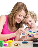 Pllieay 2Pcs 4 Inch Round Wooden Plaque, Unfinished Natural Pine Circle Plaque Wood Base for Craft Projects and DIY Home Decoration Pllieay