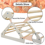 CooShou 3 Pack Chick Perch Chick Toys Chick Wooden Roosting Bar Chick Jungle Gym Perch Stand for Chicken Brooder, Coop Baby Chicks CooShou