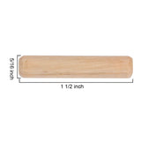 ZOENHOU 1000 PCS 5/16" x 1 1/2" Wooden Dowel Pins, Straight Dowel Rods Made of Hard Wood, Fluted Wood Dowel Plugs with Beveled Ends Tapered for Easy ZOENHOU
