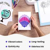 ANDOLAB Fine Point Pens for Cricut Maker 3/Maker/Explore 3/Air 2/Air, 0.4 Tip Ultimate Fine Point Pens Set of 30 Pack Supplies Tools Accessories ANDOLAB