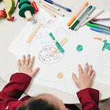 HEALLILY 60pcs Unfinished Mini Wooden Baseball Bats and Balls Natural Wood Baseball Bat Unpainted Baseball Bat Beads for Keychain Action Figures DIY HEALLILY