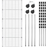 YSSOA 5-Tier Heavy Duty Storage Shelving Unit,Chrome,35L x 18W x 70H inch YSSOA