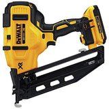 DEWALT 20V MAX* XR Finish Nailer, Angled, 16GA (DCN660D1) DEWALT