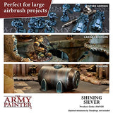 The Army Painter Warpaint Air Metallics Shining Silver - Acrylic Non-Toxic Heavily Pigmented Water Based Paint for Tabletop Roleplaying, Boardgames, The Army Painter