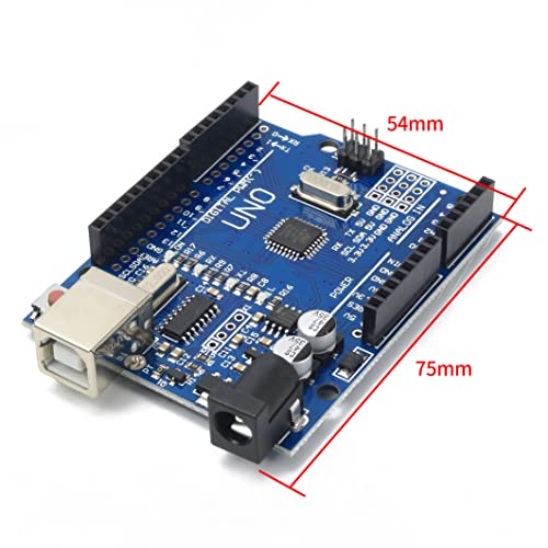 RATTMMOTOR 3D Printer CNC Controller Kit Compatible with Arduino IDE, Nema17 Stepper Motor+UNO R3 Improvement Borad+CNC GRBL Shield Board V3 RATTMMOTOR