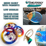 The Epoxy Resin Store Clearcast 7000 - Jewelry Craft, 2 Part Resin Kit, for Art, Small Castings and Decorative Applications, 1 Gallon Kit Clearcast 7000