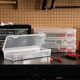 IRIS USA 10Pack Large Plastic Hobby Art Craft Supply Organizer Storage Containers with Latching Lid IRIS