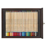 KINGART Mixed Media Art Set, 2-Drawer Wooden Case, Pencils, Pastels, Paints, Brushes, Erasers, Sharpener, Palette Knife, Palette, Painting, Drawing, KINGART