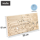 LEUKIP 3D Wooden Puzzles for Adults & Teens I Marbel Run Model Building Kit I DIY Gift for Boys Girls Age 14+, 3-d Puzzles, Wood 3D Puzzles for leukip