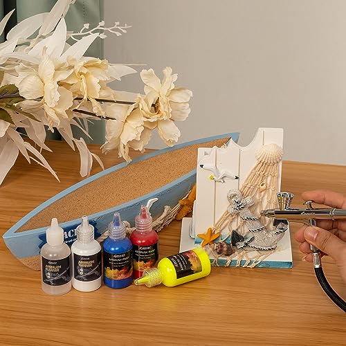  Airbrush Paint, 36 Colors with 4 Thinner Airbrush
