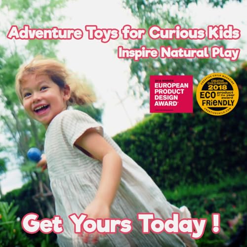 Taksa Toys Locomo Family I Open-Ended Waldorf Educational Outdoor Play Figures, Wooden Animal Montessori Toys for Kids 3 4 5 6 7+ for Childs Learning Taksa Toys