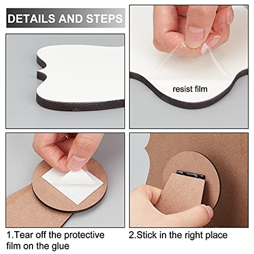 FINGERINSPIRE 3 Pcs Blank Sublimation Photo Frame Heat Transfer Blank Photo Frame MDF Frame Sublimation Blank Photo Frame Wooden Sublimation Photo FINGERINSPIRE