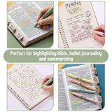 Mr. Pen- Gel Highlighter, 8 Pack, Pastel Colors, No Bleed, Markers for Bibles Mr. Pen