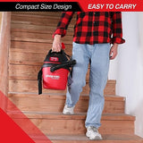 Shop-Vac 2.5 Gallon 2.0 Peak HP Wet/Dry Vacuum, Portable Compact Shop Vacuum with Top Handle, Wall Bracket & Attachments Shop-Vac