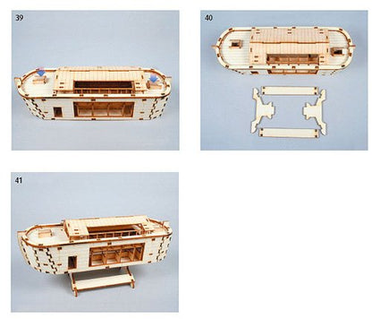 Desktop Wooden Model Kit Noah's Ark by YOUNGMODELER