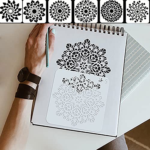 Chironal 24Pcs Painting Rocks Coloring Drawing DIY Tools Creative Mandala Dotting Tools Set Chironal