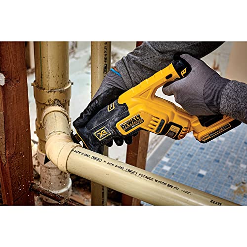 DEWALT 20V MAX* XR Reciprocating Saw, Compact, Tool Only (DCS367B) DEWALT