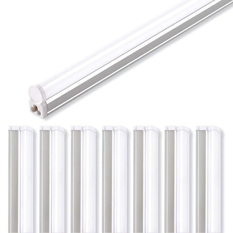 Barrina LED T5 Integrated Single Fixture, 4FT, 2200lm, 6500K (Super Bright White), 20W, Utility Shop Light, Ceiling and Under Cabinet Light, ETL Barrina