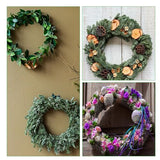 15PCS 12 Inch Wooden Floral Hoops for Crafts - Bamboo Craft Hoops Wood - Wooden Circle Hoops for Crafts DIY Dreamcatchers SHUESS