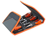 VANQUISH 5 Piece High-Impact Wood Chisel Set Mortise Chisel with Storage Bag for Woodworking Carving (4609) Vanquish