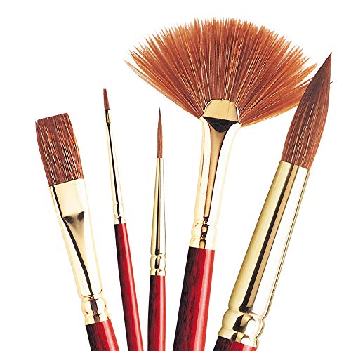Winsor & Newton Sceptre Gold Brush Round-Short Handle Winsor & Newton