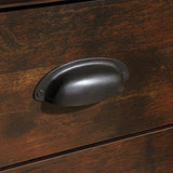 Sauder Harbor View Corner Computer Desk, Curado Cherry finish Sauder