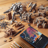 Transon 8pcs Miniature Painting Dry Brush Set with 5 Drybrushes and 3 Small Detail Brushes for Model Making and Miniature Model Painting TRANSON