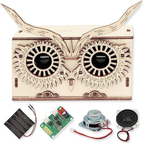 STEM Electronic Kits Science Experiment 3D Puzzles for Kids Ages 10+,Do-It-Yourself Bluetooth Speaker | Beginner's Starter Build Your Own Set Gifts CYOEST