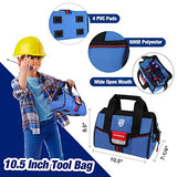 WORKPRO 9-Piece Kids Real Hand Tool Set, Blue Junior Tool Kit with Storage Bag for Boys, Girls, Children DIY Building and Woodworking, Age 8+ WORKPRO