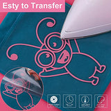 CAREGY Heat Transfer Vinyl for T-Shirts 12in.x10in. 15 Sheets-Iron On Vinyl HTV Bundle CAREGY