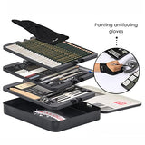 KALOUR 72-Pack Sketch Drawing Pencils Kit with Sketchbook and 3-color Drawing Paper,Tin Box,Include Graphite,Charcoal,Drawing Glove and Artists KALOUR