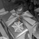 Unfinished Spider Web Wood Spider Web Shaped DIY Wood Halloween Blank Wood with Twines Art Unfinished Ornaments for Halloween Christmas Wedding Zontween