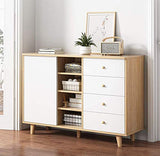 Metany 8PCS Kitchen Cabinet Knobs 35mm Dia Round Mushroom Shaped Wood Unfinished Drawer Dresser Cupboard Furniture Knobs Pulls Handles Hardware Metany