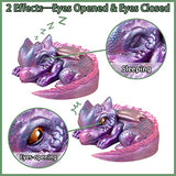 Baby Dragon Asleep and Hatchling in Egg Resin Silicone Molds Miniature Figurines Craft Set FUNSHOWCASE
