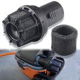 Muffler Diffuser Wet/Dry Vac Attachment (2-1/2 inch) CMXZVBE38660 Compatible with Craftsman Shop Vacuums Diffuser with Replacement Sponge XINKE