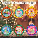 FTBox Christmas Wood Crafts Kit for Kids, Arts and Crafts Gifts for Boys Girls, Craft Activities Painting Art Toys for 6 7 8 9 10 11 12 Year Old FTBox