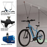 RAD Cycle Products Rail Mount Bike and Ladder Lift for Your Garage or Workshop Holds up to 75 Pounds No Mounting Board Needed RAD Cycle Products